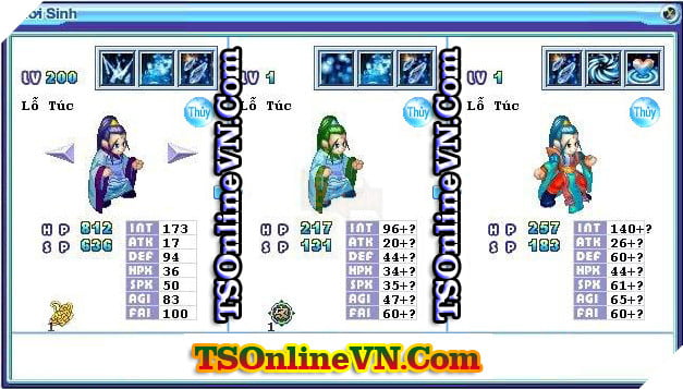 TS Online Mobile: Tong hop tat ca Pet He Thuy chuyen sinh 1 va 2 day du nhat 27 TS Online Mobile: Tổng hợp tất cả Pet Hệ Thủy chuyển sinh 1 và 2 đầy đủ nhất 27