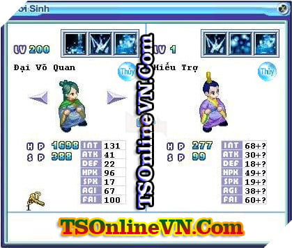 TS Online Mobile: Tong hop tat ca Pet He Thuy chuyen sinh 1 va 2 day du nhat 80 TS Online Mobile: Tổng hợp tất cả Pet Hệ Thủy chuyển sinh 1 và 2 đầy đủ nhất 80