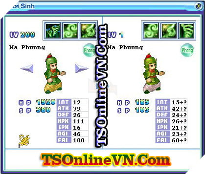 TS Online Mobile: Tong hop tat ca Pet He Phong chuyen sinh 1 va 2 day du nhat 93 TS Online Mobile: Tổng hợp tất cả Pet Hệ Phong chuyển sinh 1 và 2 đầy đủ nhất 93