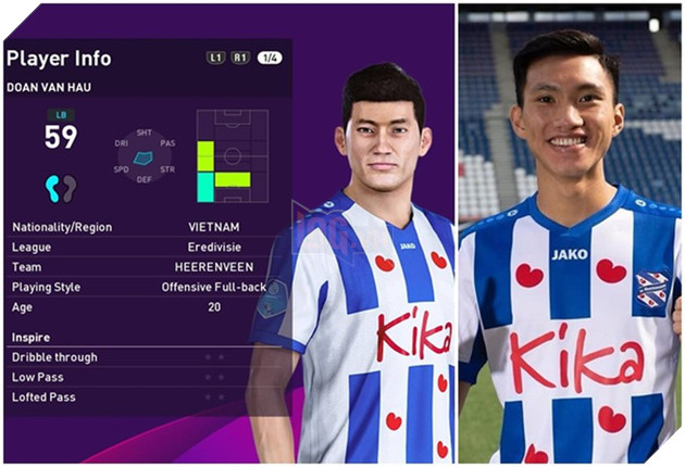 Bộ tứ Đặng Văn Lâm, Công Phượng, Văn Hậu, Xuân Trường có mặt trong PES 2020 4