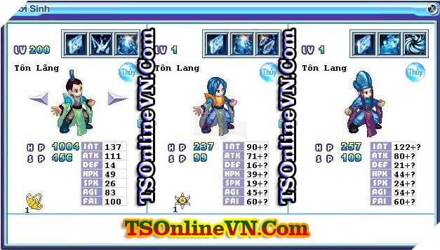 TS Online Mobile: Tong hop tat ca Pet He Thuy chuyen sinh 1 va 2 day du nhat 53 TS Online Mobile: Tổng hợp tất cả Pet Hệ Thủy chuyển sinh 1 và 2 đầy đủ nhất 53
