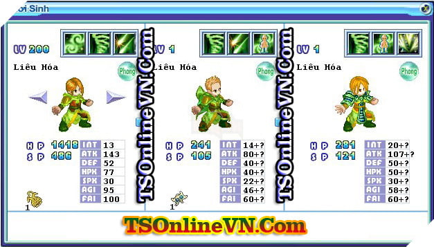 TS Online Mobile: Tong hop tat ca Pet He Phong chuyen sinh 1 va 2 day du nhat 67 TS Online Mobile: Tổng hợp tất cả Pet Hệ Phong chuyển sinh 1 và 2 đầy đủ nhất 67
