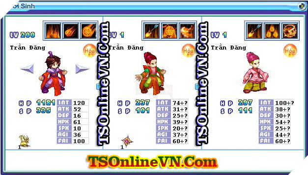 TS Online Mobile: Tong hop tat ca Pet Hoa chuyen sinh 1 va 2 day du nhat 93 TS Online Mobile: Tổng hợp tất cả Pet Hỏa chuyển sinh 1 và 2 đầy đủ nhất 93