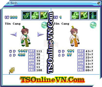 TS Online Mobile: Tong hop tat ca Pet He Phong chuyen sinh 1 va 2 day du nhat 92 TS Online Mobile: Tổng hợp tất cả Pet Hệ Phong chuyển sinh 1 và 2 đầy đủ nhất 92