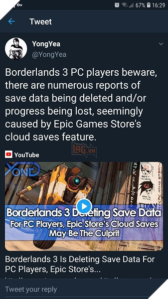 Borderlands 3: Game thủ PC than trời vì lỗi chưa từng thấy trên nền tảng Epic 2