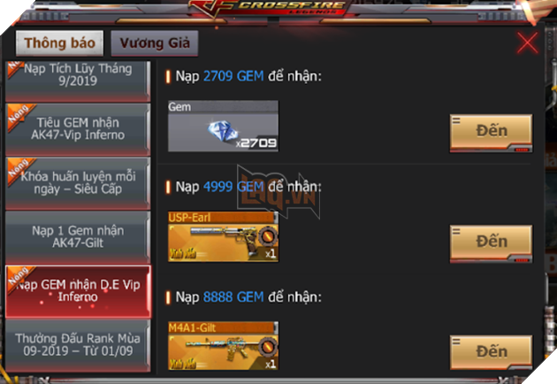 CrossFire: Legends: Sở hữu AK47-Gilt cùng nhân vật VIP Lora với giá 1 GEM 4