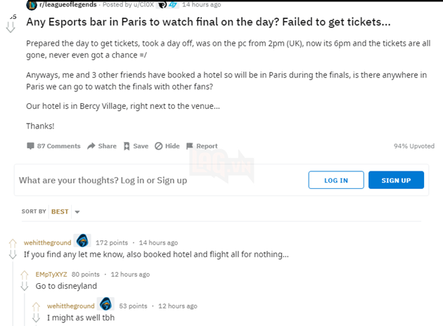 LMHT: Vé xem CKTG 2019 bán hết sạch, mua vé chợ đen phải bỏ ra đến 10 triệu đồng 5