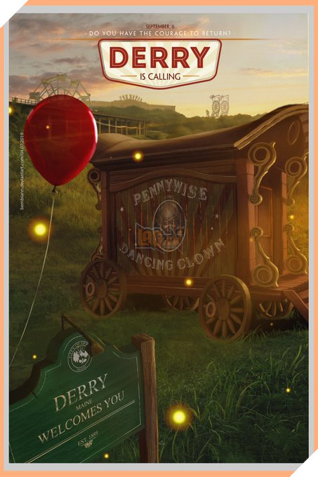 10 poster It: Chapter Two tái hiện một Derry đầy tăm tối