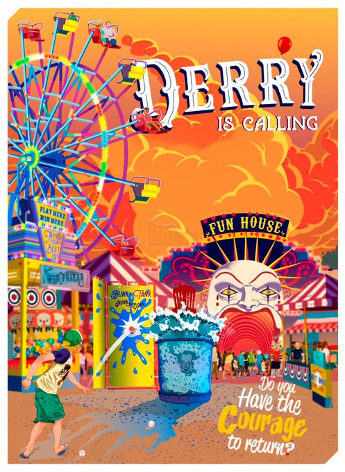 10 poster It: Chapter Two tái hiện một Derry đầy tăm tối 3