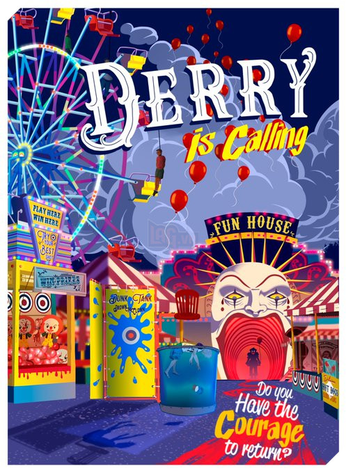 10 poster It: Chapter Two tái hiện một Derry đầy tăm tối 4