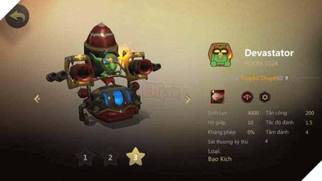 Auto Chess mobile - Tổng hợp hình ảnh các tướng 4, 5 vàng khi lên được 3 sao đẹp lung linh 3