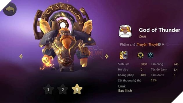 Auto Chess mobile - Tổng hợp hình ảnh các tướng 4, 5 vàng khi lên được 3 sao đẹp lung linh 6