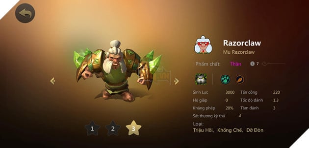 Auto Chess mobile - Tổng hợp hình ảnh các tướng 4, 5 vàng khi lên được 3 sao đẹp lung linh 9
