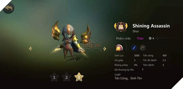 Auto Chess mobile - Tổng hợp hình ảnh các tướng 4, 5 vàng khi lên được 3 sao đẹp lung linh 11