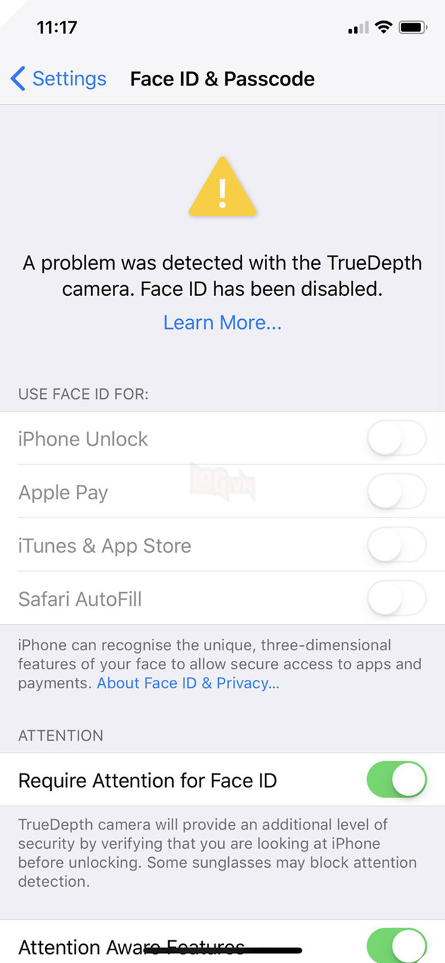 Một số lỗi người dùng iPhone X thường gặp và cách khắc phục  4