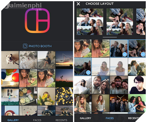 Layout from Instagram - Ứng dụng ghép ảnh đơn giản phù hợp với các bạn trẻ