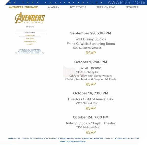 Sau thành công vang dội, Avengers: Endgame được đặt mục tiêu xa hơn 3