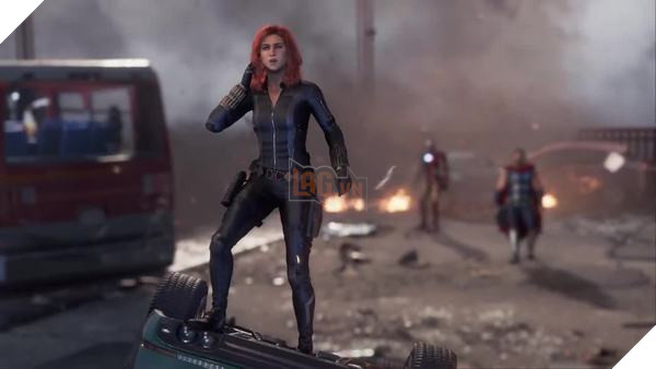 Marvel's Avengers: Chứng kiến màn so găng giữa Black Widow và Taskmaster 2