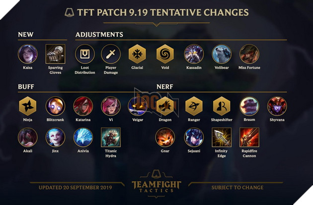 Đấu Trường Chân Lý: Chi tiết bản cập nhật 9.19 - Kai'sa và Găng Đấu Tập chính thức ra mắt