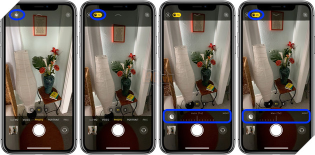 iPhone 11/ iPhone 11 Pro: Hướng dẫn cách sử dụng chụp chế độ ban đêm  2