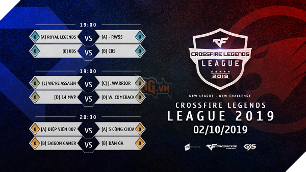 Công bố lịch thi đấu, giải đấu CrossFire Legends League 2019 chính thức mở màn vào 2/10