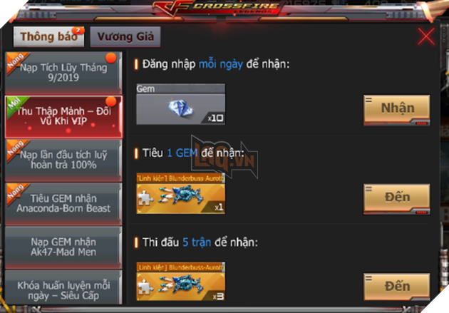CrossFire Legends: Nạp 1 được 2, nhận vũ khí VIP AK47 Born Beast Thức Tỉnh ngay hôm nay 3
