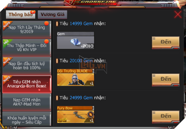 CrossFire Legends: Nạp 1 được 2, nhận vũ khí VIP AK47 Born Beast Thức Tỉnh ngay hôm nay 5