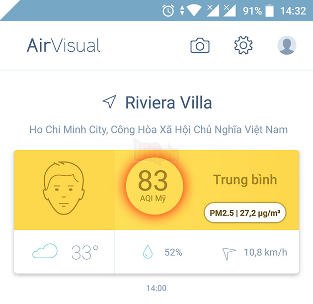 AirVisual - Hướng dẫn sử dụng ứng dụng đo mức độ ô nhiễm không khí  5