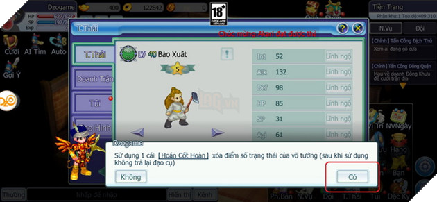 TS Online Mobile: Hướng dẫn Hoán Cốt Hoàn và Auto liên tục không về thành 3