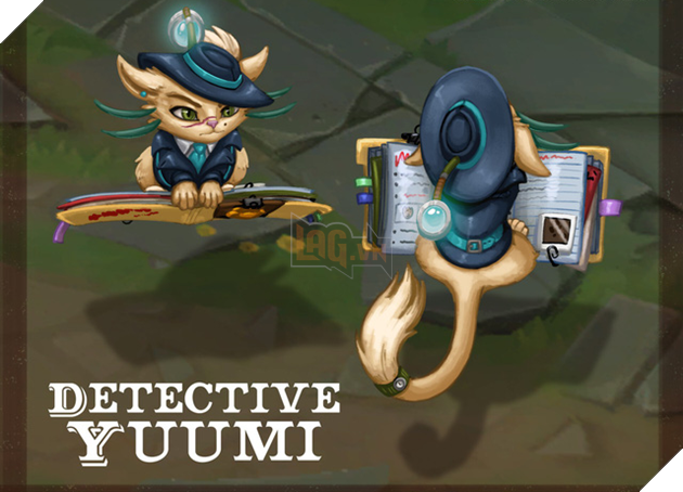 LMHT: Chiêm ngưỡng trang phục Yuumi Thám Tử cực đặc sắc được thực hiện bởi game thủ