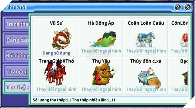 TS Online Mobile: Hướng dẫn hệ thống Thú Cưỡi và cách bồi dưỡng, gắn trang bị và nâng cấp 8