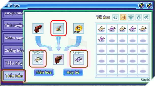 TS Online Mobile: Hướng dẫn hệ thống Thú Cưỡi và cách bồi dưỡng, gắn trang bị và nâng cấp 10