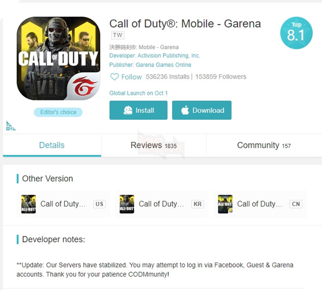 Hướng dẫn tải game Call of Duty Mobile và chơi không cần phải fake ip