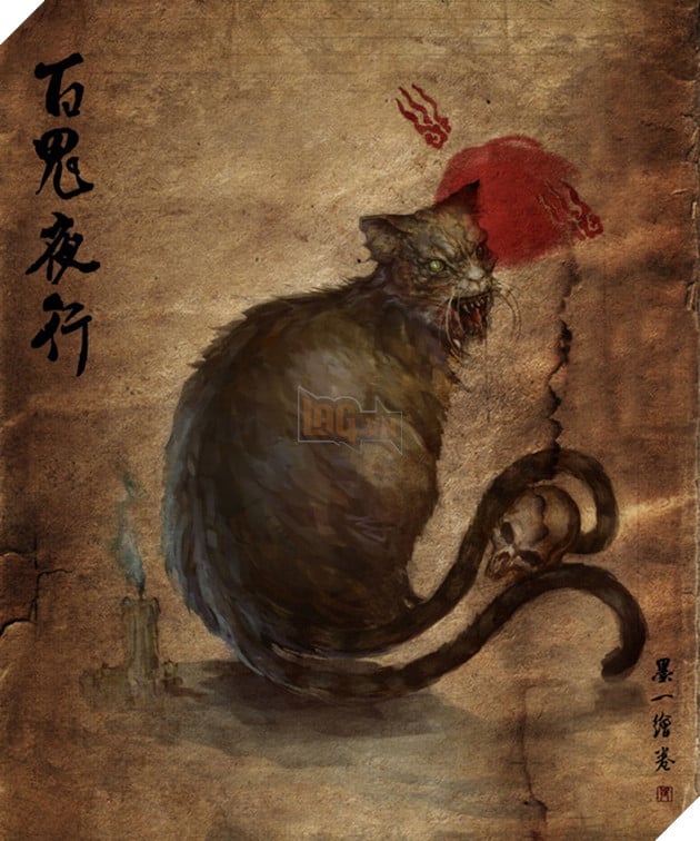 Nekomata - Yêu quái hình mèo kì lạ và đáng sợ trong truyền thuyết Nhật Bản 4