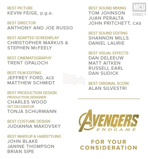 Thực hư chuyện Robert Downey Jr. vắng bóng trong danh sách đề cử Oscar 2020 của Disney 2