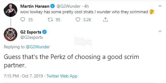 LMHT: Nghi vấn đội tuyển bán hành cho G2 trong đấu tập chính là Lowkey Esports 2