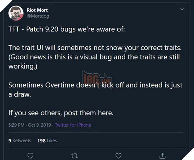 Đấu Trường Chân Lý: 9.20 là bản cập nhật nhiều Bug và lỗi game nhất từ trước tới nay