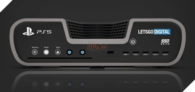 Cùng chiêm ngưỡng máy chơi game PlayStation 5 với thiết kế 3D  3