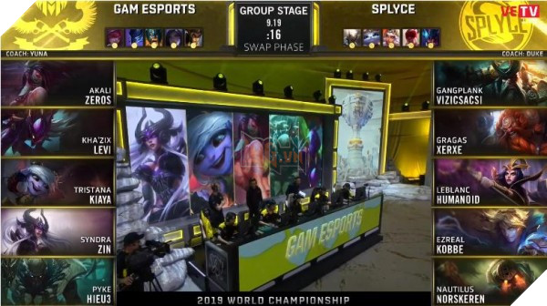 Photo of [CKTG 2019 Bảng B] GAM khởi đầu khó khăn khi để thua SPLYCE