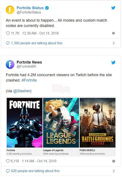 Hàng triệu game thủ Fortnite đang phải nhìn vào lỗ đen bí ẩn 2