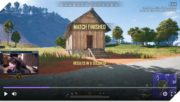 PUBG: Streamer Shroud bất ngờ khi giành Top 1 trong trận đấu mà không cần bắn 1 viên đạn 2