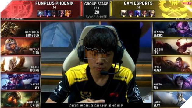 CKTG 2019: GAM vấp ngã trước FPX - Hai đội hình quá chênh lệch về sức mạnh