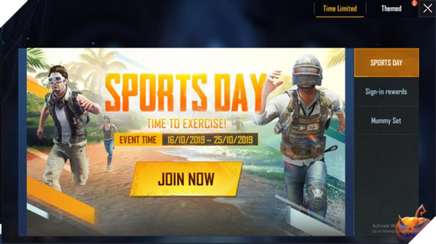 PUBG Mobile: Ra mắt sự kiện Sport Day cho phép người chơi nhận nhiều skin hấp dẫn và miễn phí 2