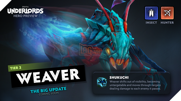 Dota Underlords - Hé Lộ bản cập nhật mới ngày 19 tháng 10 xuất hiện Alliance Healer và Insects 4