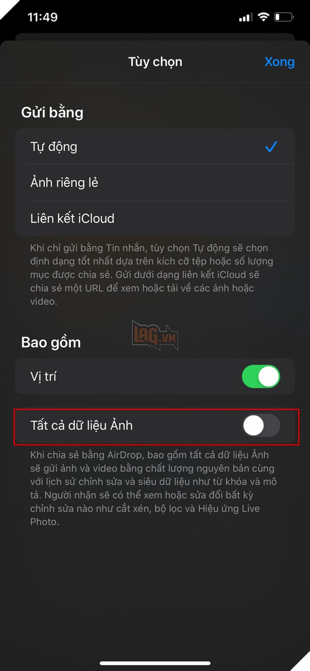Hướng dẫn: Cách gửi ảnh qua thiết bị iPhone bằng AirDrop trên iOS 13  4