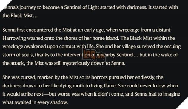 LMHT: Cốt truyện của Senna hé lộ một kẻ thù lớn nhất tại Quần Đảo Bóng Đêm 2