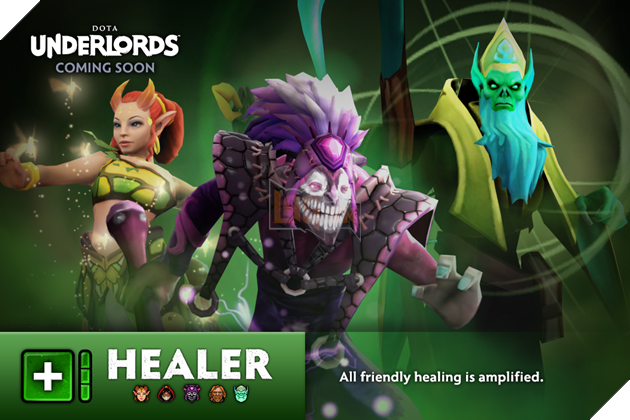 Dota Underlords - Hé Lộ bản cập nhật mới ngày 19 tháng 10 xuất hiện Alliance Healer và Insects
