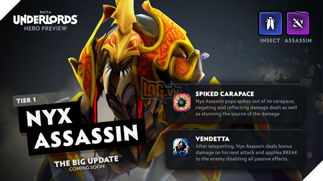 Dota Underlords - Hé Lộ bản cập nhật mới ngày 19 tháng 10 xuất hiện Alliance Healer và Insects 5