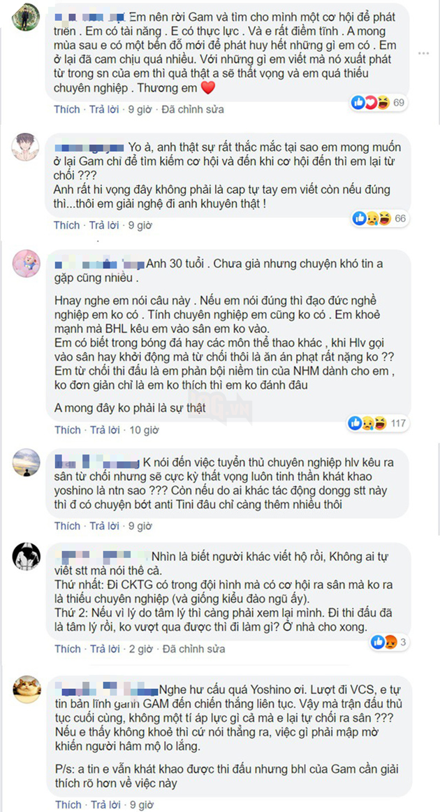 LMHT: Yoshino chính thức lên tiếng sau tin đồn BHL GAM không cho cậu ra sân tại CKTG 2019 5