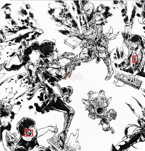 LMHT: SofM bất ngờ xuất hiện trong bức vẽ kỷ niệm 10 năm của Riot Games 6